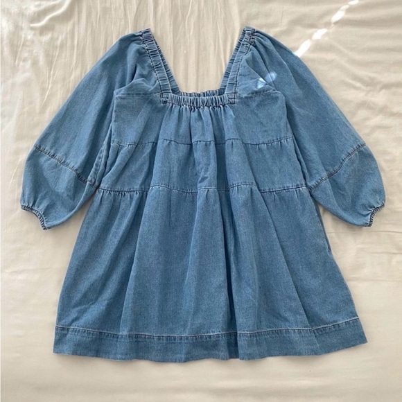 Free People Dresses & Skirts - Free People Blue Long Sleeve Dress